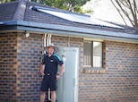 Apricus solar hot water system professional installer