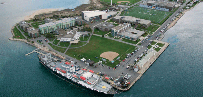 Mass Maritime Academy features Apricus solar hot water system designed and installed by RES