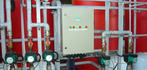 Apricus solar thermal hot water system control